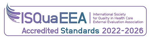 International Society for Quality in Health Care External Evaluation Association (IEEA) logo